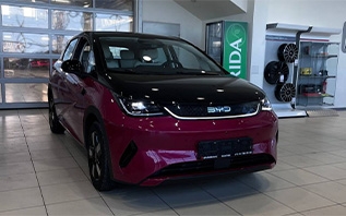 В Беларусь привезли компактные хэтчбеки BYD Dolphin Fashion 410