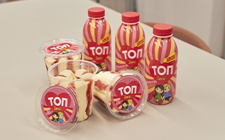 Это любовь! В Беларуси выпустили мороженое и молочный коктейль «ТОП love»